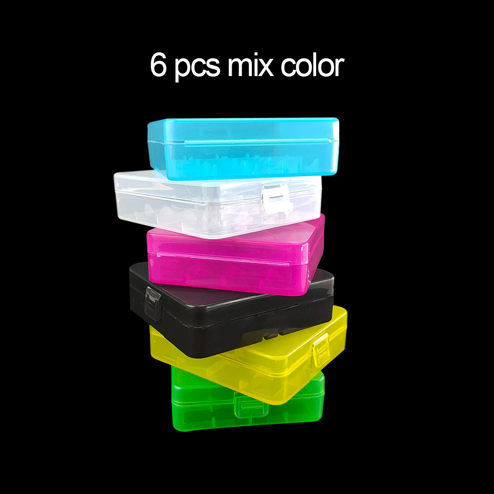 4*18650 чехол для аккумулятора ящик хранения батареи твердый пластиковый держатель