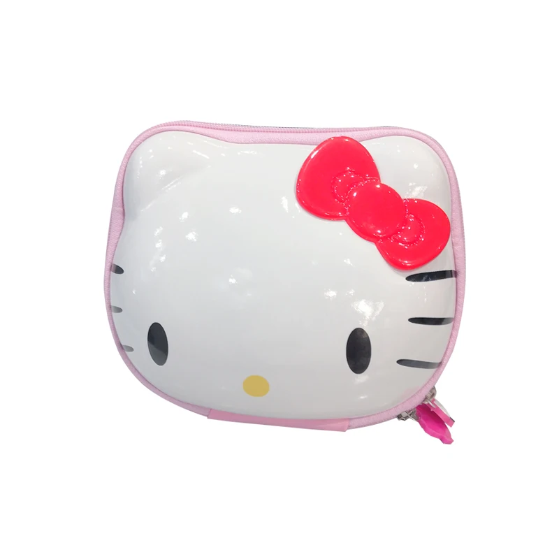 Подарок на день рождения - сумка через плечо принцессы с цепочкой и рисунком Hello Kitty для девочки.