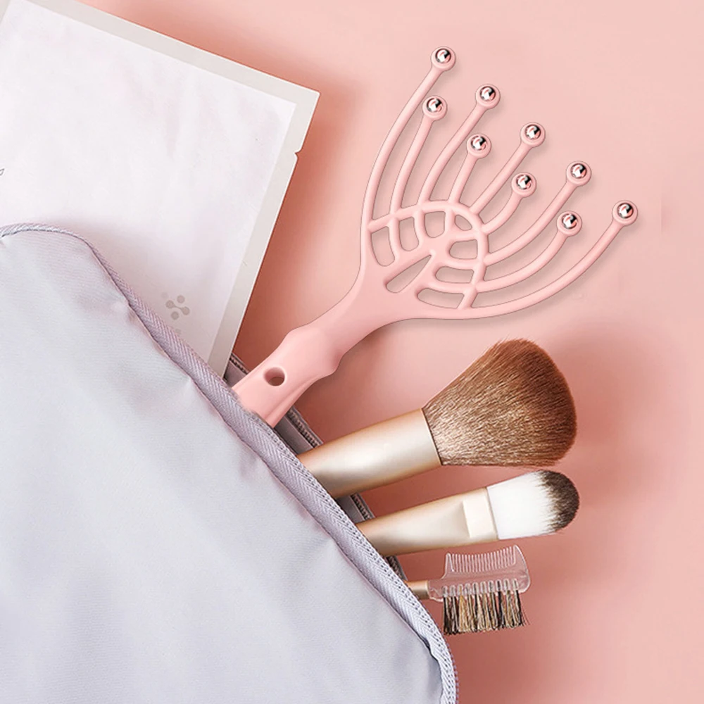 Массажер для головы с девятью когтями расслабляющий массаж в форме осьминога