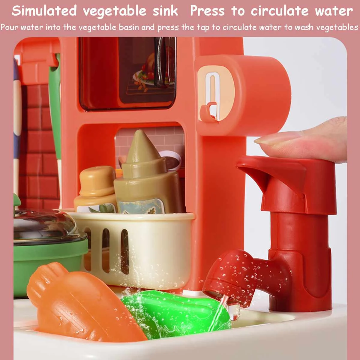 

Children Pretend Role Play House Toy Cutting Fruit Plastic Vegetables Food Kitchen Toys Gift Fun Game