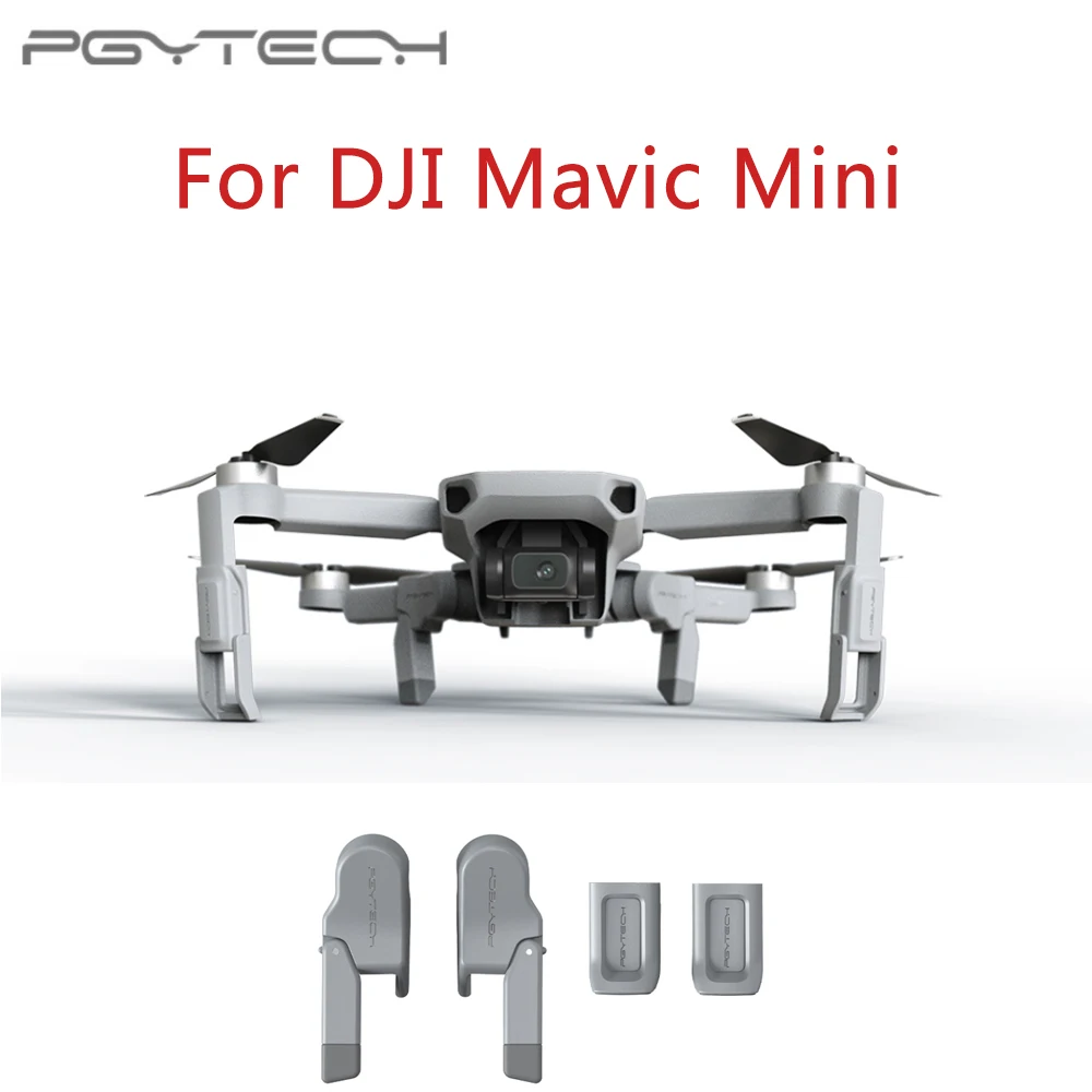 PGYTECH Удлиняющая ножка для DJI Mavic Mini Нескользящие амортизирующие стабилизаторы