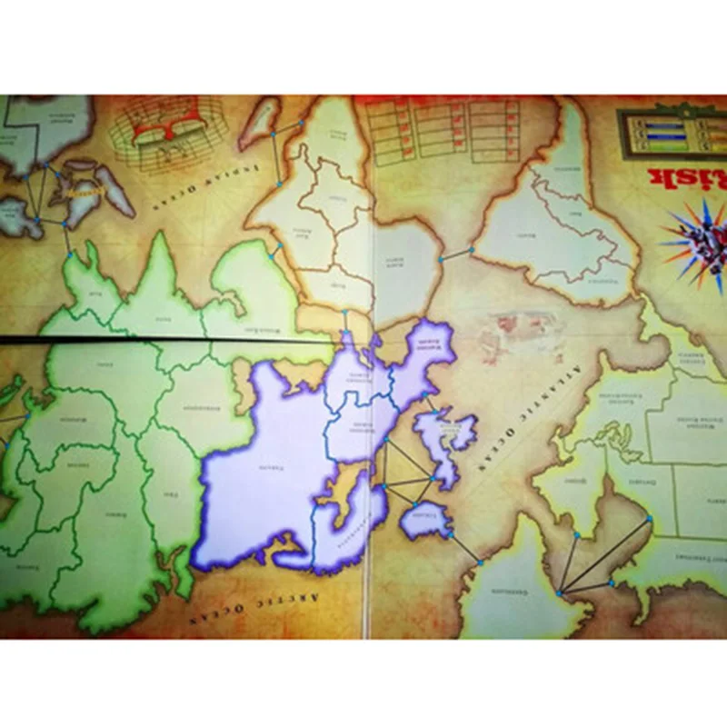 Рискнут в настольной игре Global Domination 2 6 игроков чтобы играть лучший подарок