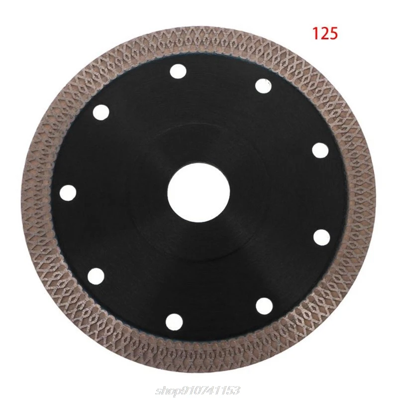 

105/115mm/125mm Thin Diamond Ceramic Circular Disc Black Saw Blade Porcelain Blade Hot Sintered Cutting MY20 21 Dropship