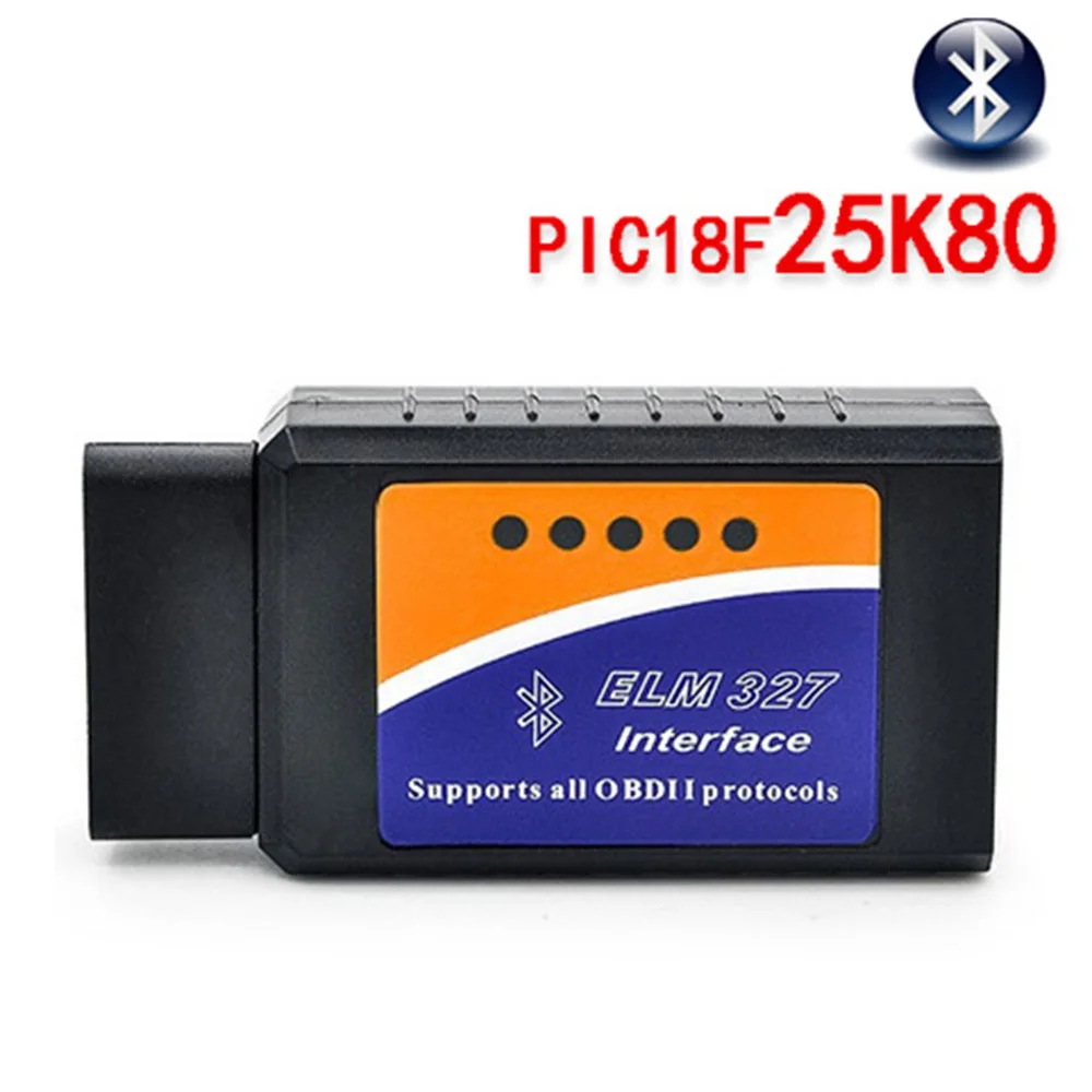 ELM327 V1.5 Bluetooth/wifi для Android IOS диагностический инструмент с чипом PIC18F25K80 Bluetooth OBD2