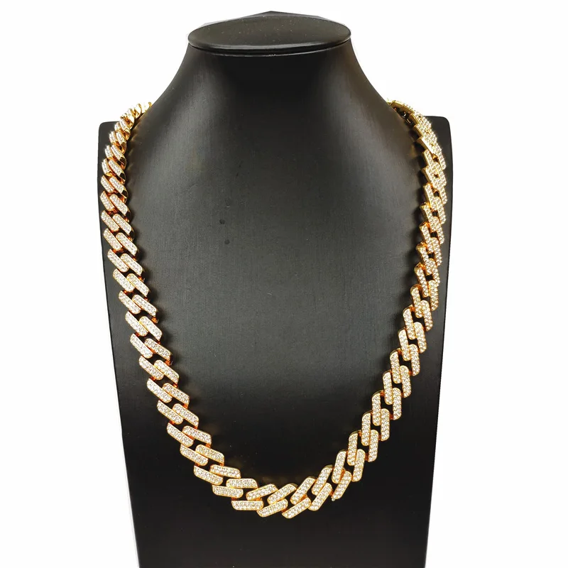 Ожерелье мужское из металлического сплава в стиле хип-хоп | Украшения и