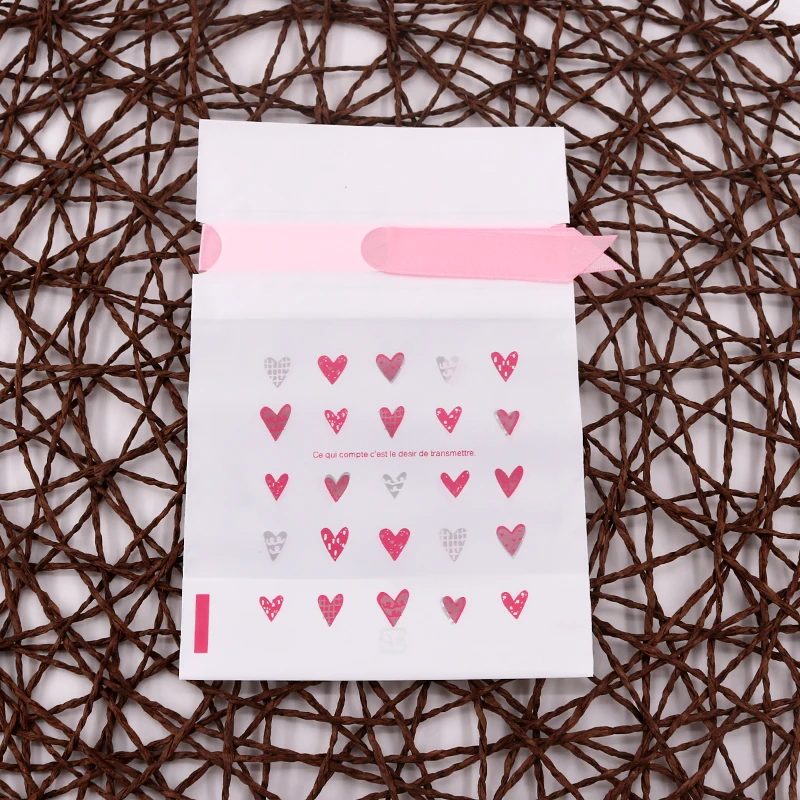 5 шт. пластиковые мешочки на шнурке с лентой 15 х21 см | Украшения и аксессуары