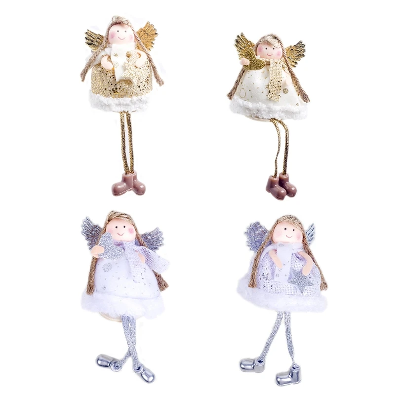 Милая Рождественская кукла настенные украшения домашние для праздника