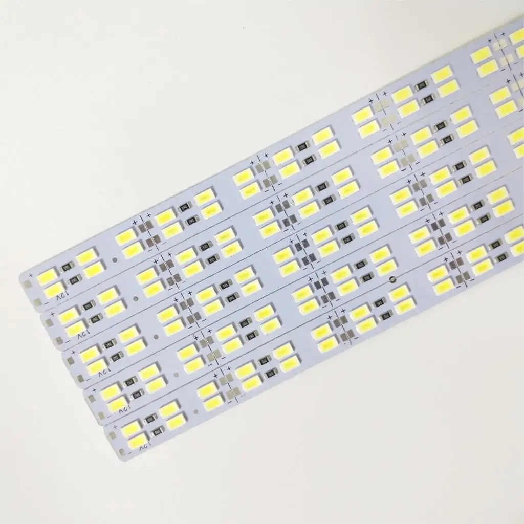 

50m LED Double Line Hard Strip Bar Light 12v Light Bar 168pcs LED/M 5630/5730 Led Strip Jewelry Counter Hard Light