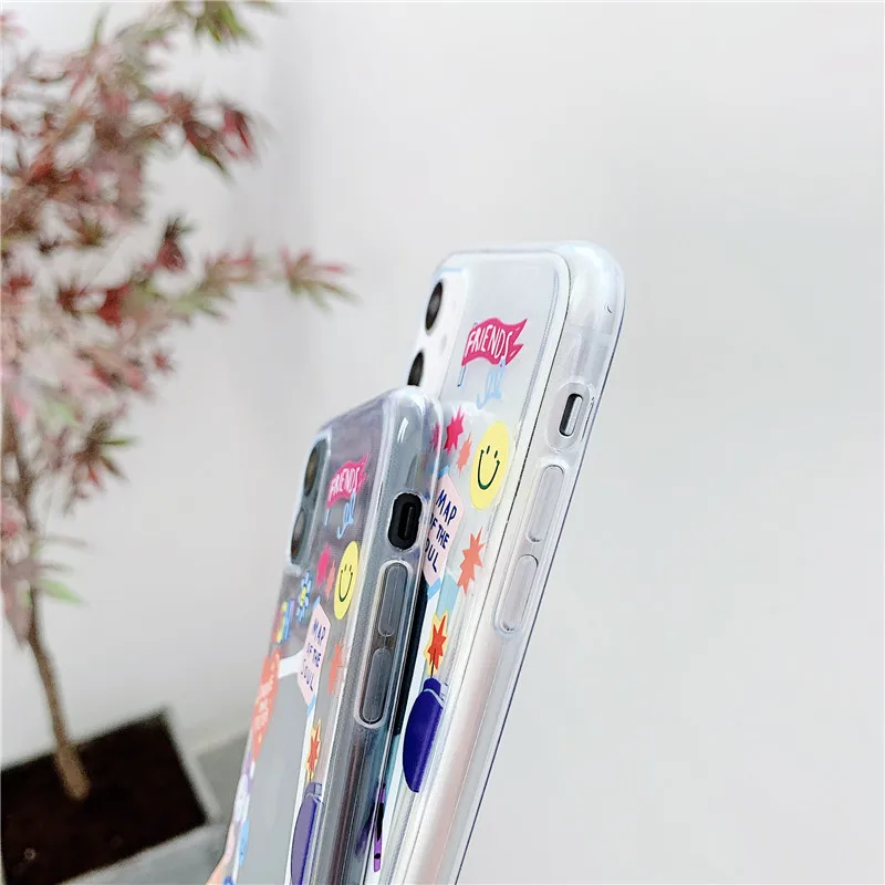 

Loving Smiley Phone Cases For iPhone 11 Pro XS Max XR X 7 8 Plus Case Clear Soft TPU Photo Cover Case For iPhone 11pro MAX