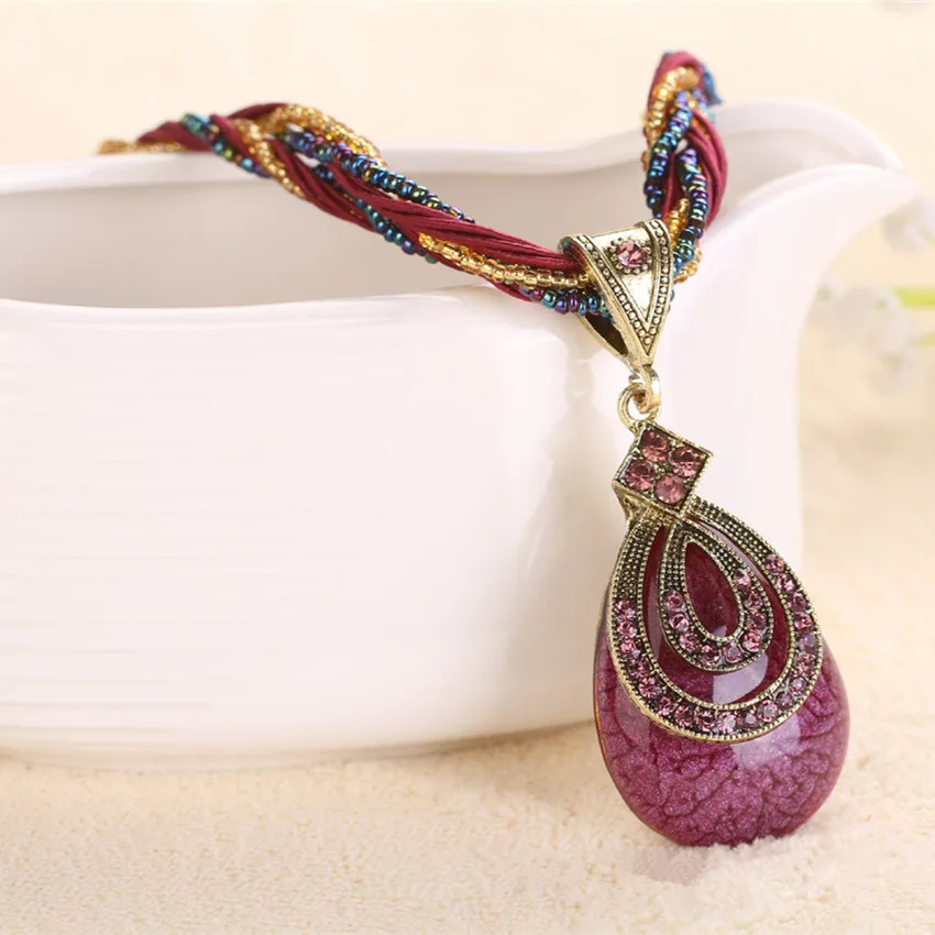 Новый стиль ожерелье чокер в богемном стиле этническое ветровое Ретро украшение