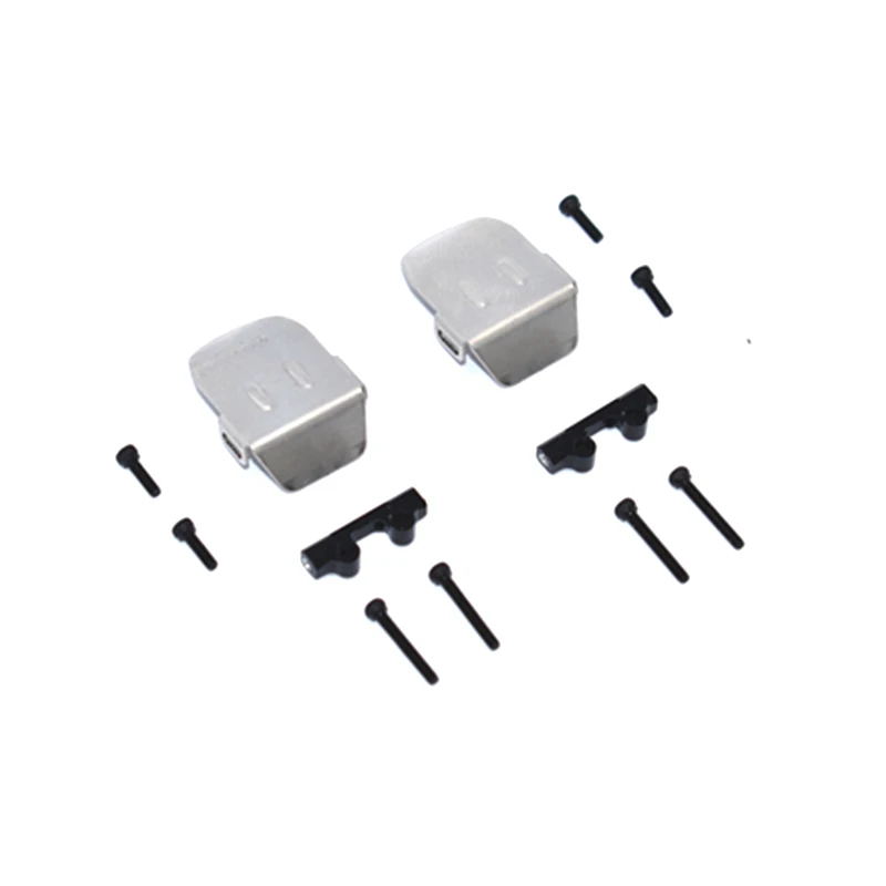 Защитная пластина из нержавеющей стали для ходовой части 1/24 RC Crawler Axial SCX24 AXI90081