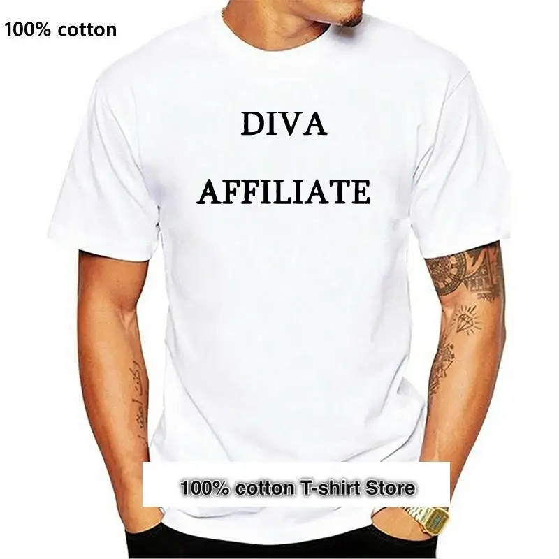 

Camiseta de Fitness Diva para hombre, ropa de calle de Humor, cómoda, s-5xl, regalo, HipHop Top