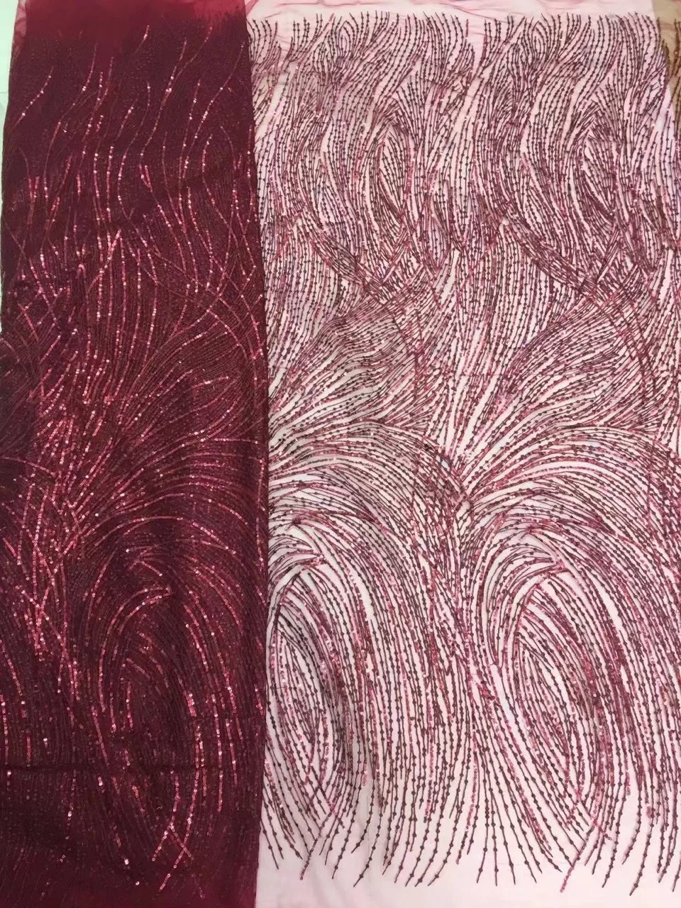 

Seuqins Lace Fabric 130cm Width Dress Lace Fabric Bridal Lace Fabric Sequins Lace Fabric Sell By 1 Yard