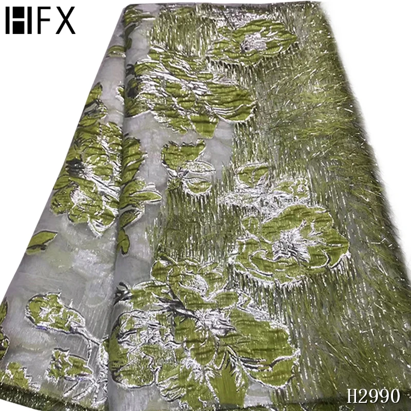 Золотая кружевная ткань в африканском стиле Высококачественная жаккардовая