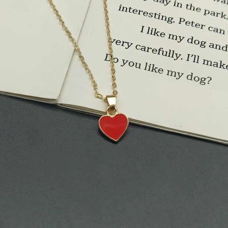 Женский комплект из колье и сердца | Украшения аксессуары