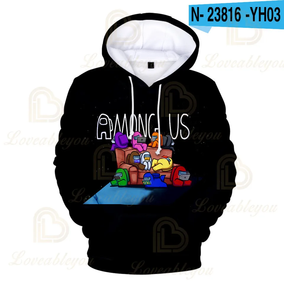 Impostor графические толстовки из США для девочек детские кавайные с капюшоном