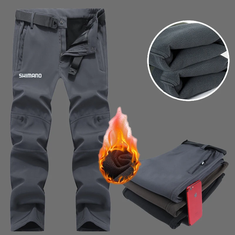 

Shimanos Fishing Pants Waterproof Breathable Naturehike Outdoor Sports Fishing Clothes Winter Thermal Thicken Daiwa Men Trousers