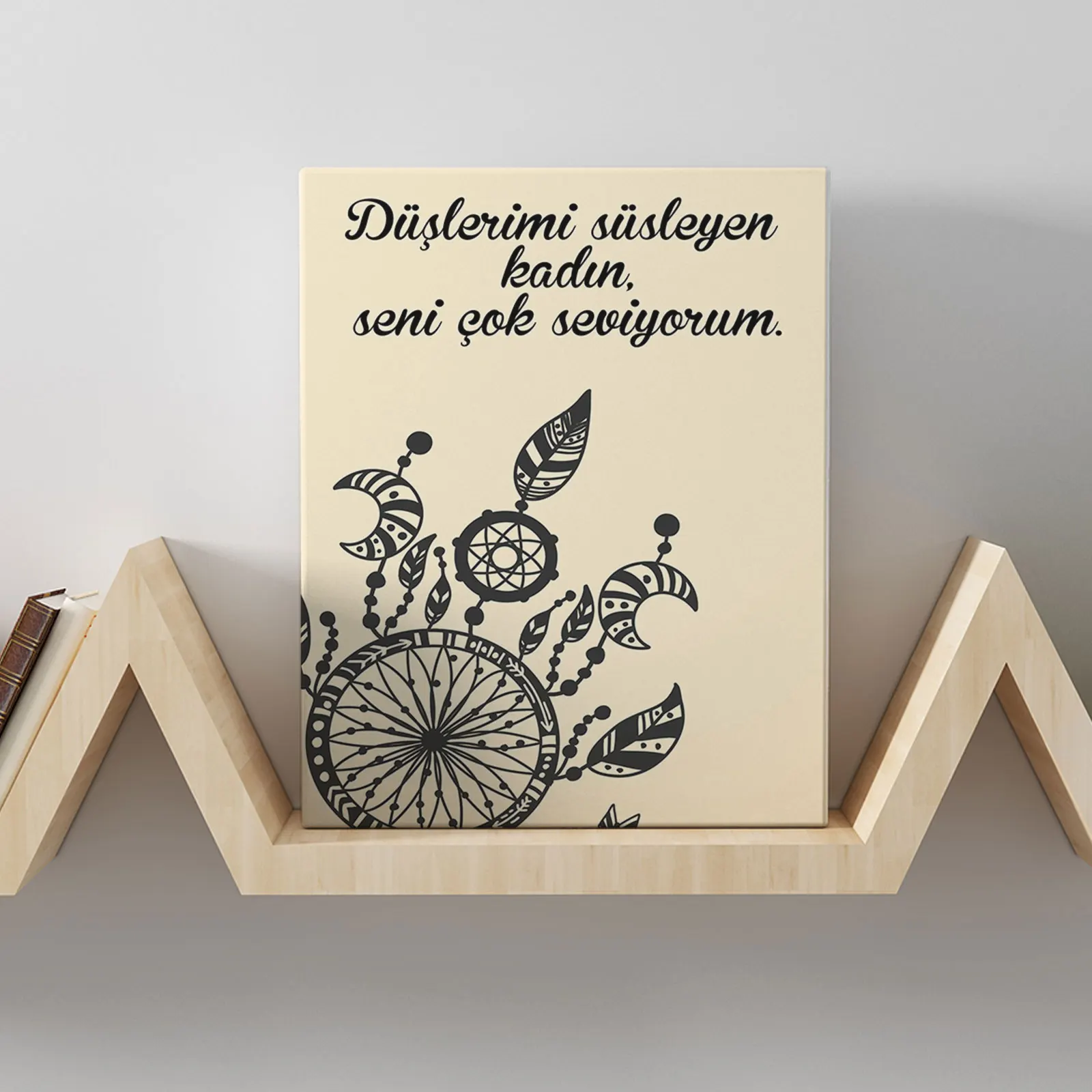 

Romantic Design Mini Canvas Table-No29