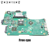 nokotion v000218060 1310a2333209 mainboard for toshiba satellite l650d pc motherboard socket s1 hd4200 ddr3 free cpu