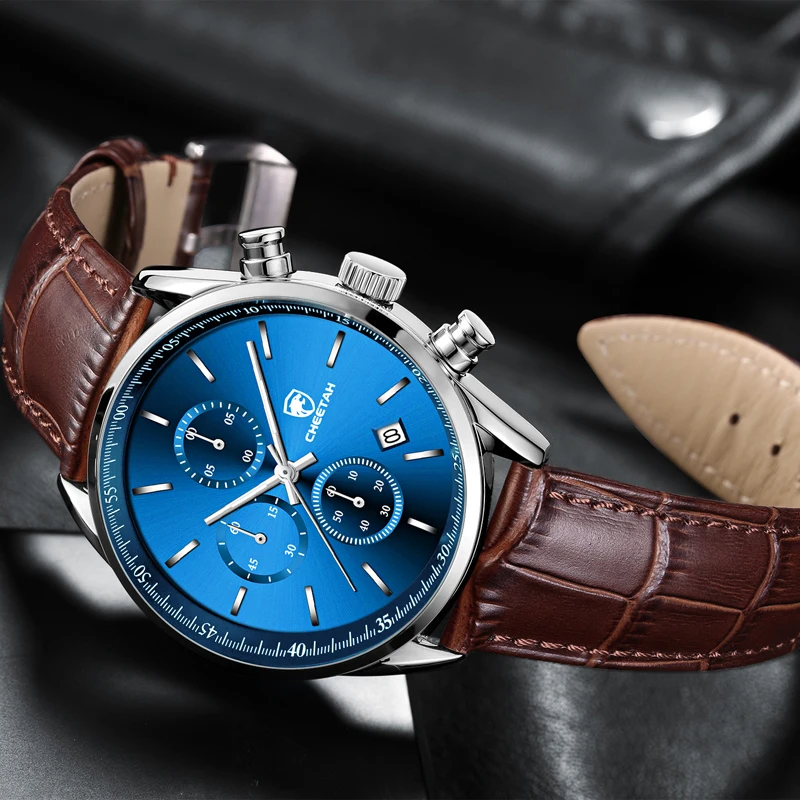 2021 Новое поступление Мужские кварцевые часы сатиновая юбка американка высокая