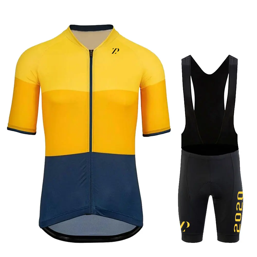 

2020 New team Raudax cycling jersey 19D bike shorts set Ropa Ciclismo men MTB summer Profession cycling Maillot bottom clothing