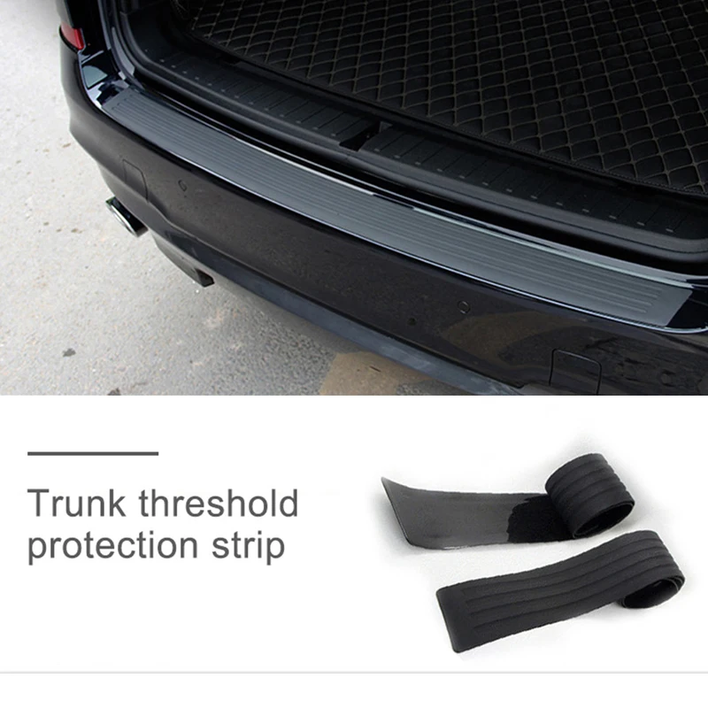 

Защитная накладка на задний бампер автомобиля, универсальная, Противоударная