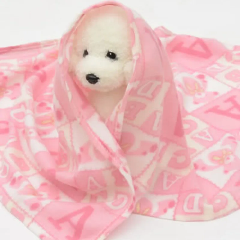 Теплый коврик для животных большой принт лапы Кошка Собака Щенок флисовое мягкое