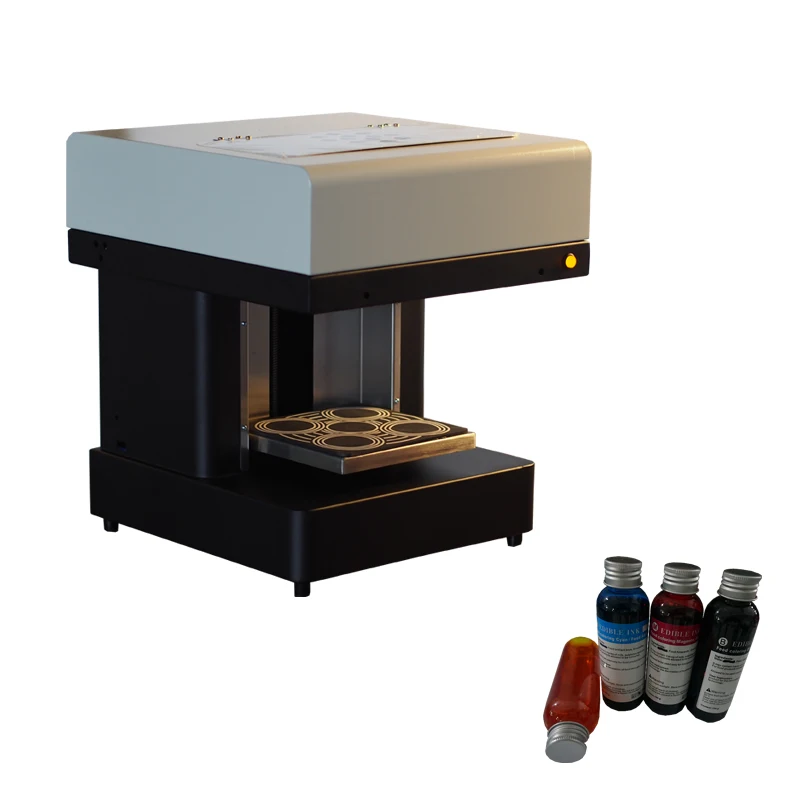 3D-принтер для струйной печати съедобный принтер кофе с 4 чашками пирожных пищевой