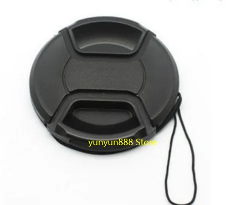 

High-quality 40.5 49 52 55 58 62 67 72 77 82mm center pinch Snap-on cap cover for SONY camera Lens