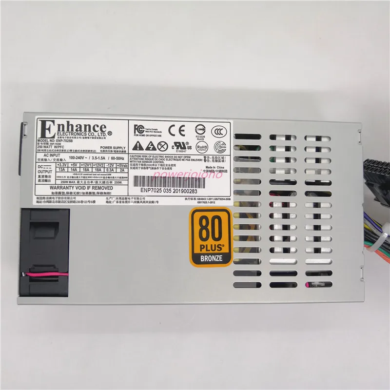 Новый IPC 1U гибкий источник питания 250 Вт мини ITX промышленный сервер NAS HTPC pos машина