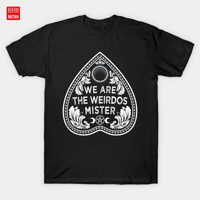 We Are The Weirdos - Goth футболка с ведьмой Культовая доска для Хэллоуина Wicca Ouija языческие