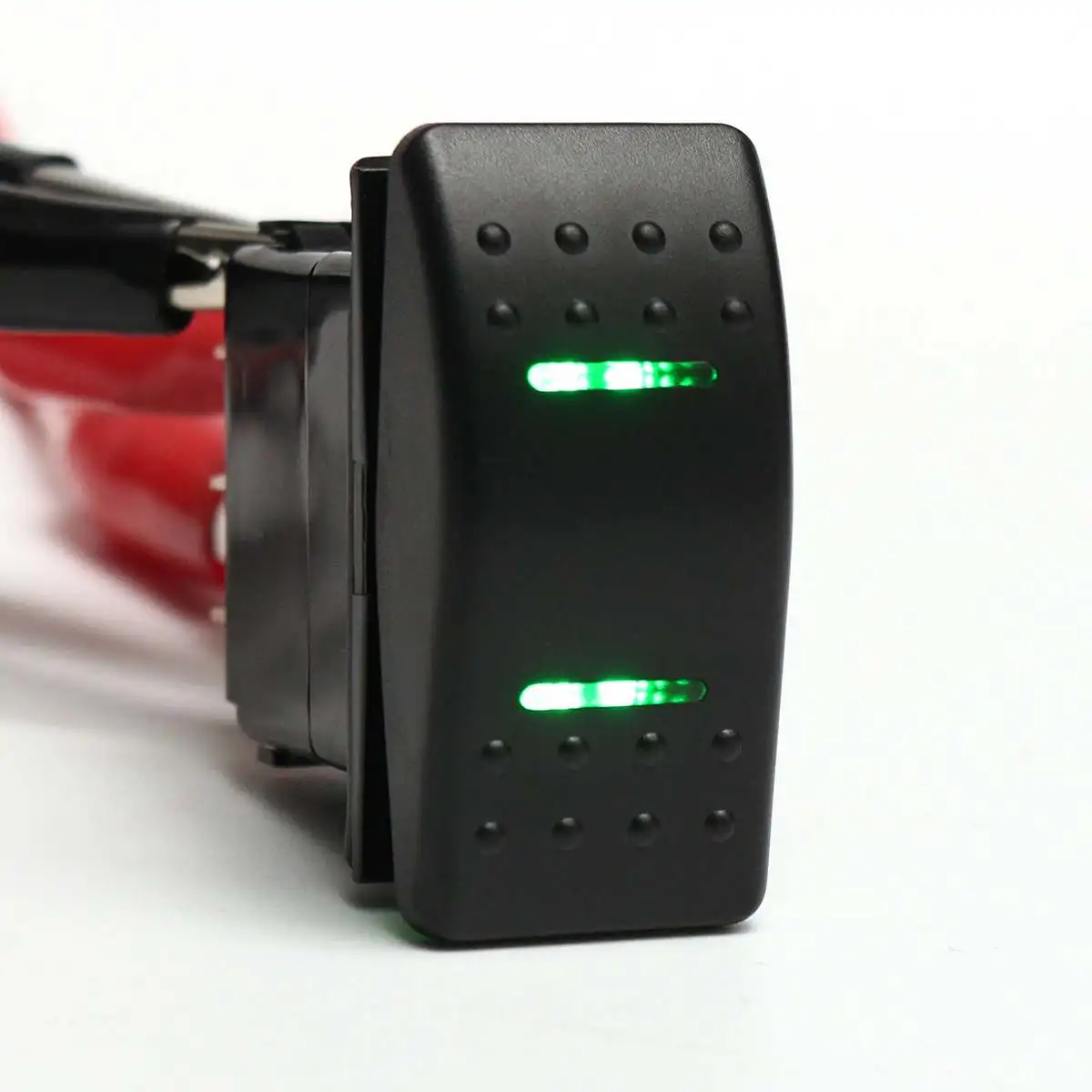 12v 24v светодиодный судовые переключатели 7 контактов DPDT ON-OFF-ON 2 Фары тумблер RV