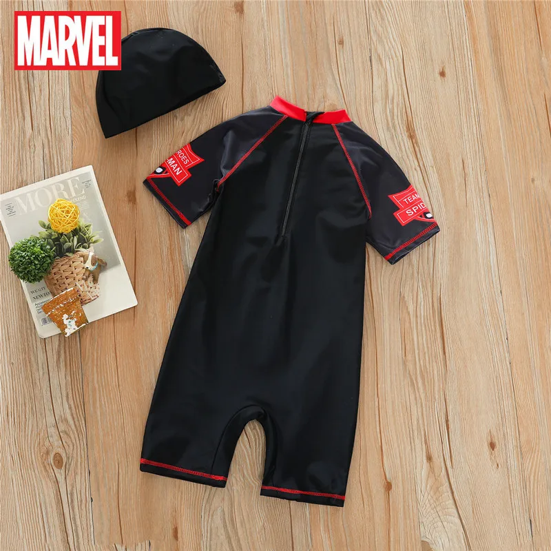 Новинка 2021 детский слитный купальник Disney для мальчиков с мультяшным рисунком
