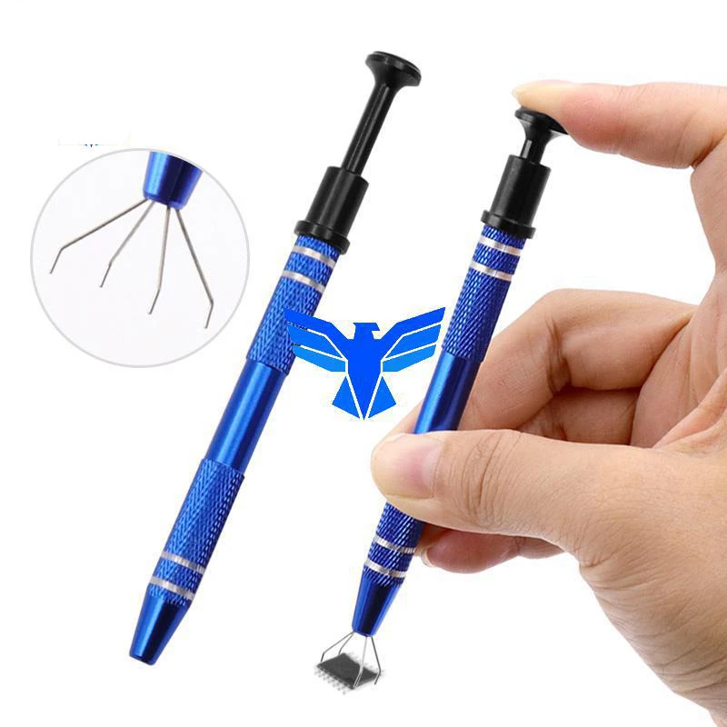 

electronic components grabber cotton picker computer chip tweezers polishing tool Mobile phone computer IC extraction tool