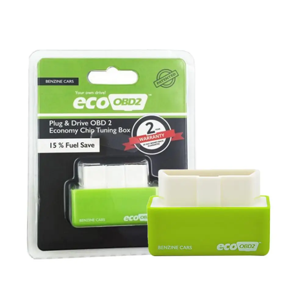 Eco OBD OBD2 Универсальный бензиновый экономичный топливный бокс чип устройство для настройки для бензинового автомобиля Экономия Газа