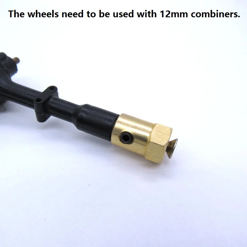 

Metal Wheel Rim and Hard Pattern Drift Tire Tyre Set for WPL D12 1/10 RC Car Upgrade Parts Accessories