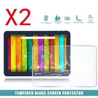 2pcs tablet tempered glass screen protector cover for archos 101e neon hd tablet explosion proof tempered film