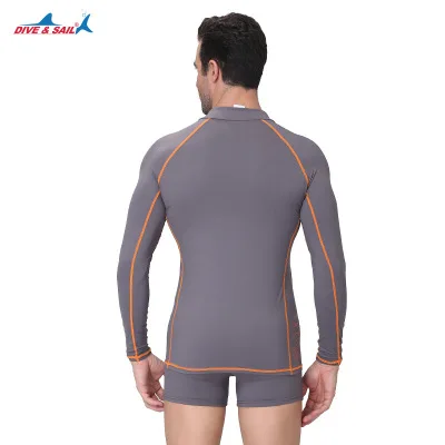 Dive & Sail Рашгард пара костюмов два купальника с длинным рукавом для дайвинга