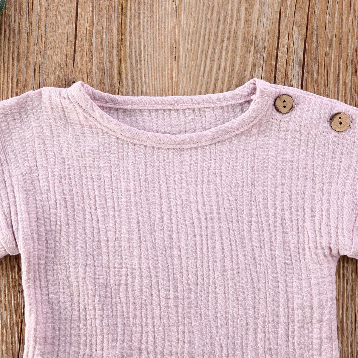 Хлопковая футболка с коротким рукавом для мальчиков и девочек 0-24 месяцев |