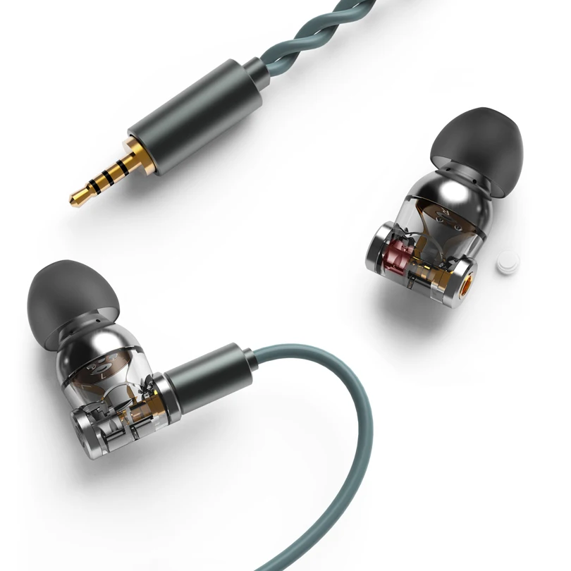 DD ddHiFi E2020A (Janus) двойной розетки динамический In Ear мониторы IEMs с 2 5 мм MMCX сменный