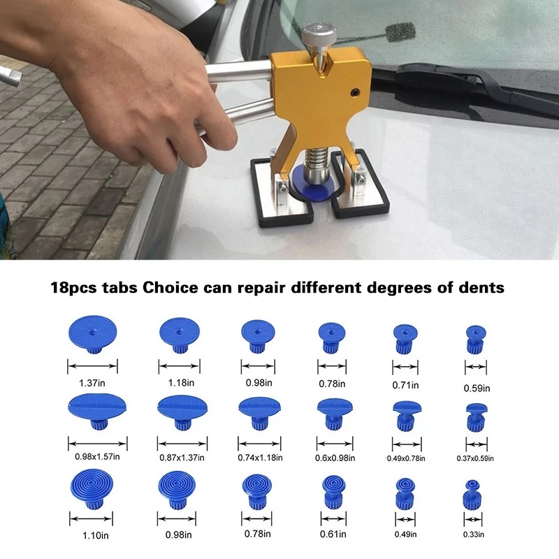 Инструмент для удаления вмятин без покраски автомобиля съемник ремонта кузова
