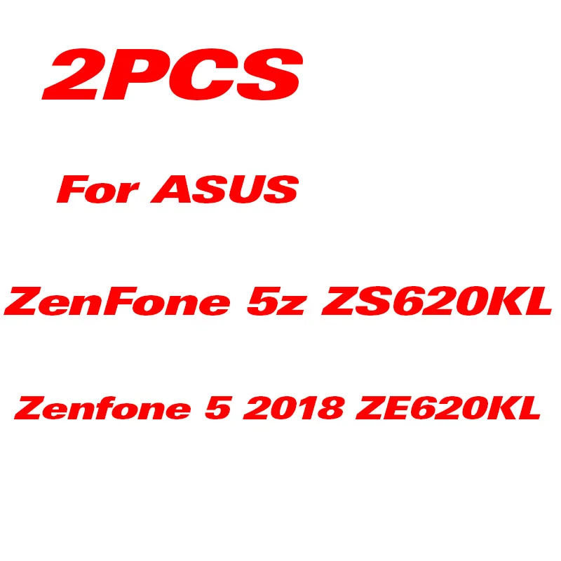 2Pcs For ZE620KL 2 шт./лот с уровнем твердости 9H HD закаленное пленка для Asus Zenfone 5 Lite ZC600KL защитный Стекло 5z ZS620KL Экран протектор Zenfone 5 ZE620KL - Цвет: 2Pcs For ZE620KL