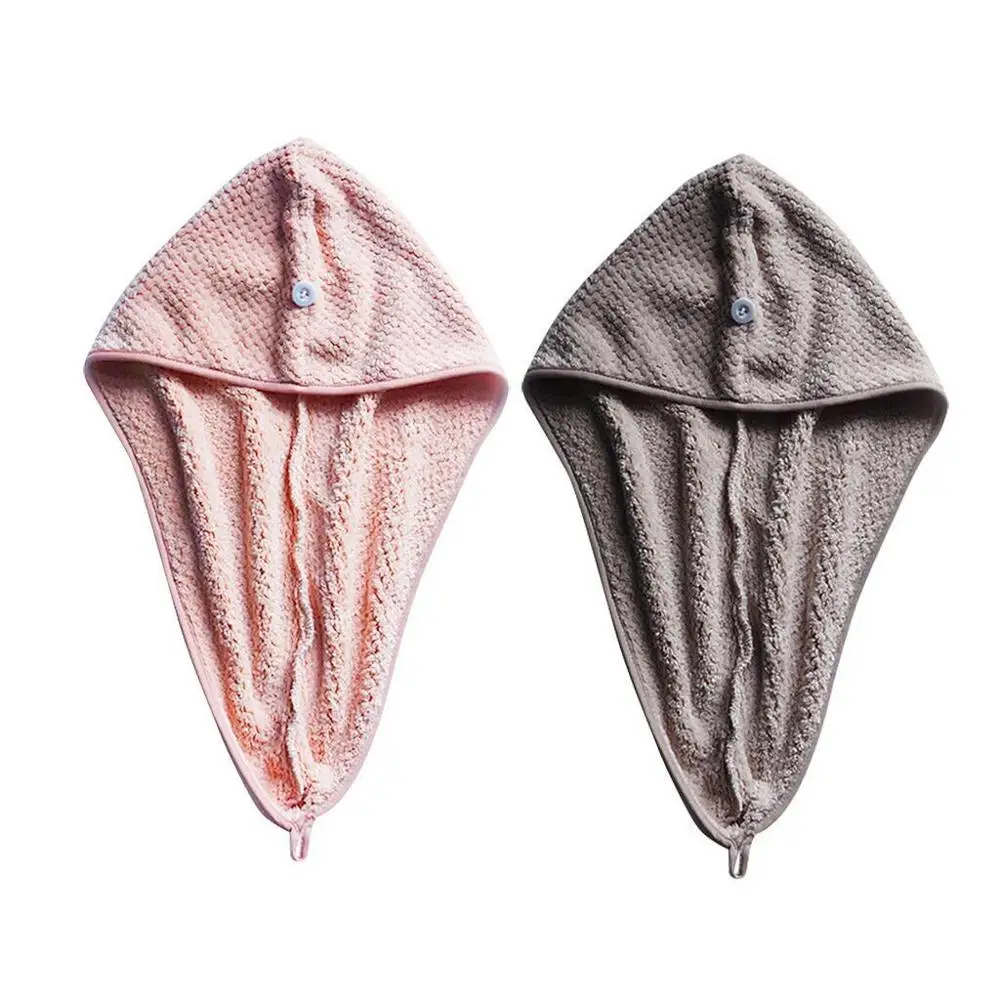 Сухая шапочка для волос быстросохнущее дамское полотенце из сверхтонкого