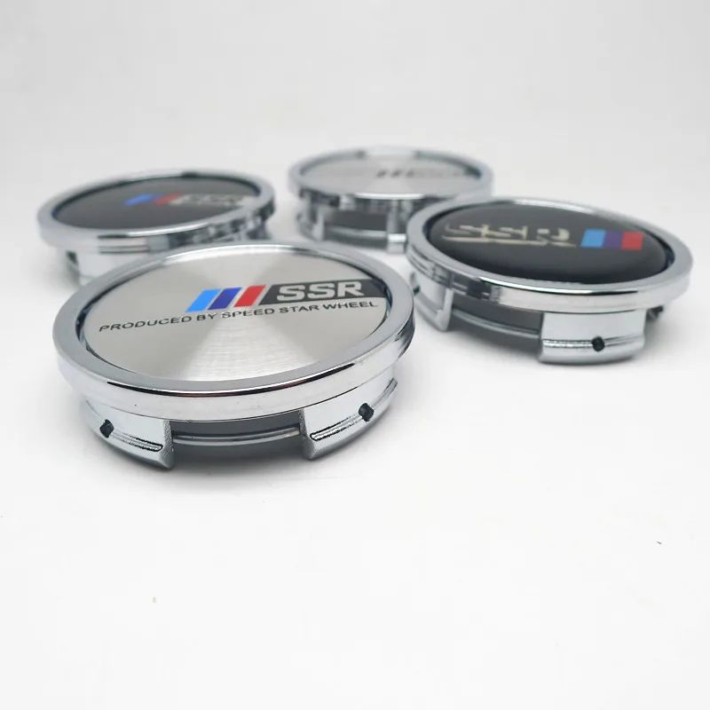 4 шт. 58 мм SSR гоночный Скорость звезда центра колеса Шапки концентратор