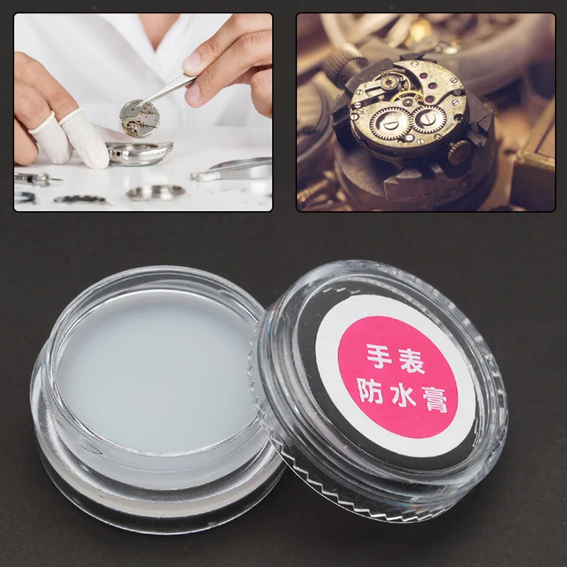 5pc Silicone Grease Waterproof Watch Cream Upkeep Repair Restorer Tool For Watch Lubrication Household Practical Watch Tool