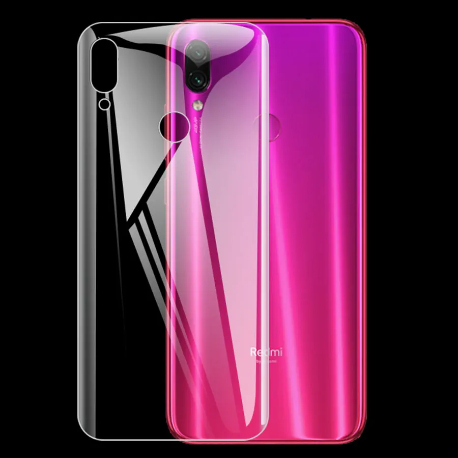 ТПУ силиконовый защитный экран для Xiaomi mi 9T 9 8 A2 lite POCO Pocophone F1 красный mi K20 Note 7 5 6 pro Гидрогелевая наклейка пленка