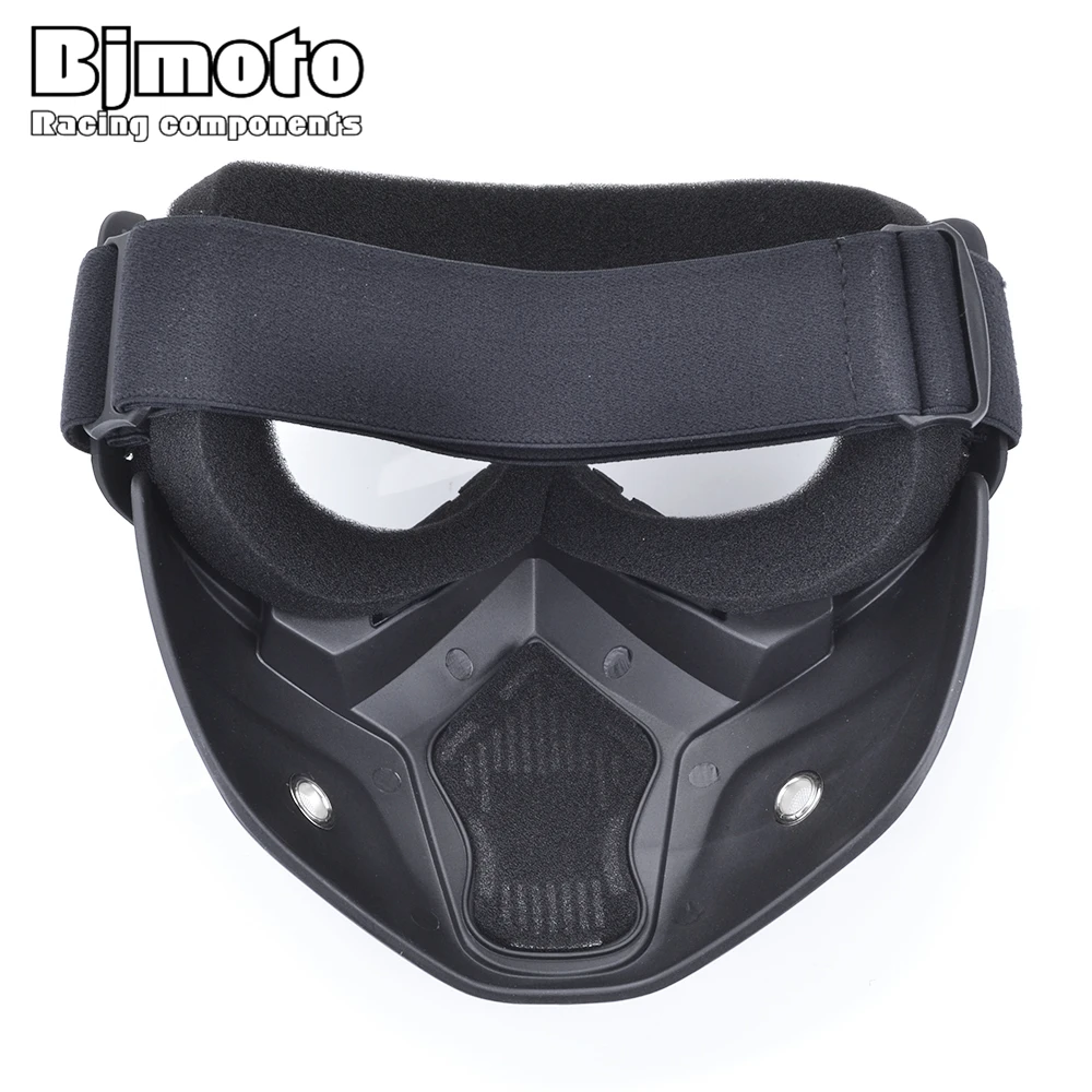 BJMOTO мотоциклетные очки грязный велосипед очки для мотокросса анти-искажение пылезащитный анти ветер очки с маска для лица очки