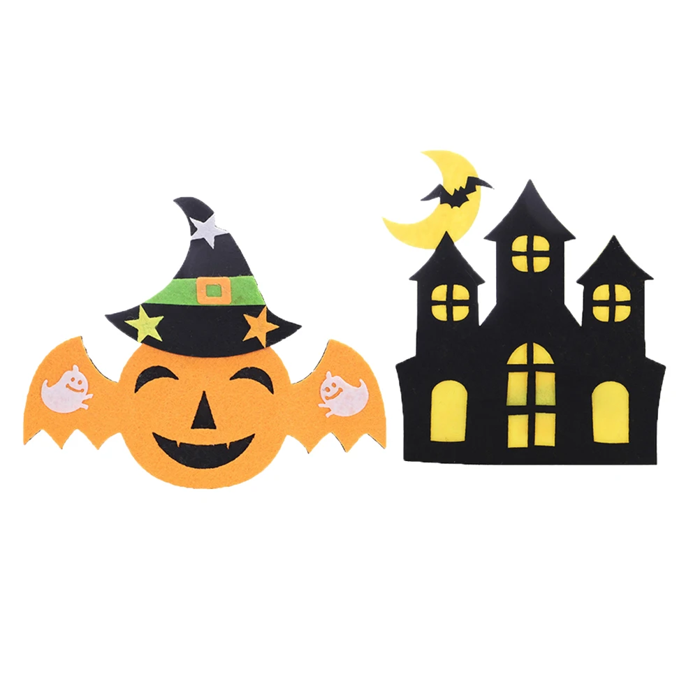 2 шт. головной убор крыло тыквы замок с летучими мышами аксессуар для волос обруч