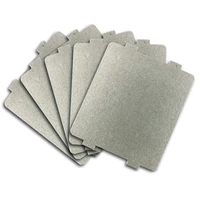 5pcs microwa 9 9cm10 8cm microwave ovens sheets thickening mica plates magnetron cap spare parts for galanz midea panasonic lg