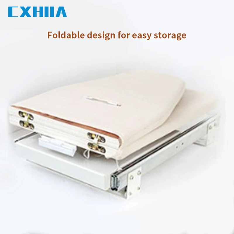CXHIIA-estante de tabla de planchar para el hogar, guardarropa con amortiguaci&oacute;n, caj&oacute;n plegable, telesc&oacute;pico oculto-4